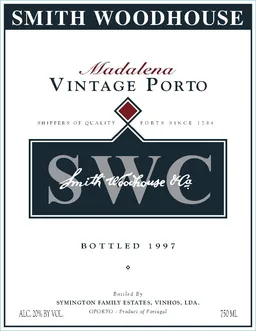 Vintage Port Madalena