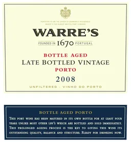 Late Bottled Vintage Port