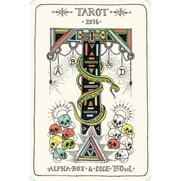 Alpha Box & Dice Tarot Grenache