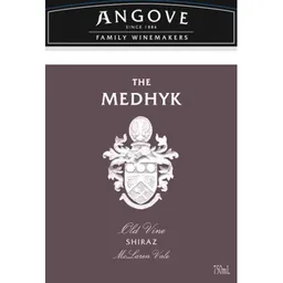 Angove Family Winemakers The Medhyk Shiraz