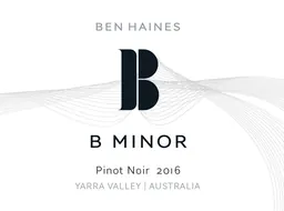 Ben Haines B Minor Pinot Noir
