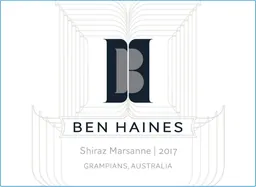 Ben Haines Grampians Shiraz Marsanne