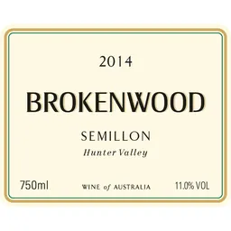 Brokenwood Hunter Valley Semillon