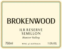 Brokenwood ILR Reserve Semillon