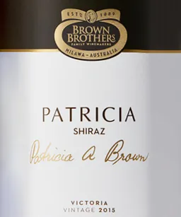 Brown Brothers Patricia Shiraz