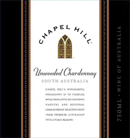 Chapel Hill Winery Unwooded Chardonnay