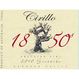 Cirillo Estate Wines Cirillo  Grenache