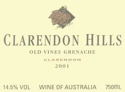 Clarendon Vineyard Grenache Old Vines