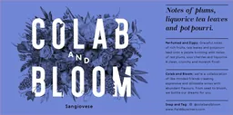 Colab and Bloom Sangiovese