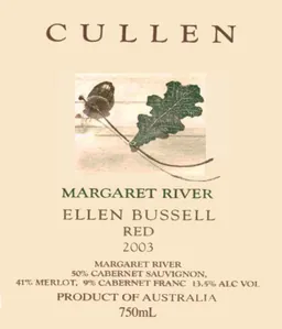 Cullen Ellen Bussell Cabernet Merlot
