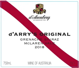 d'Arry's Original Shiraz/Grenache
