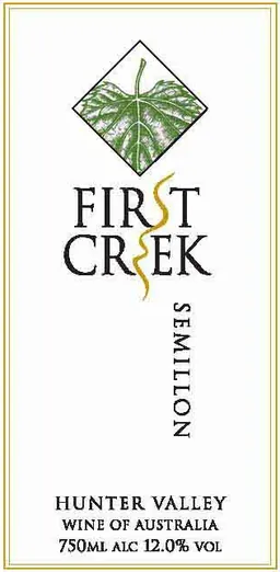 First Creek Hunter Valley Semillon