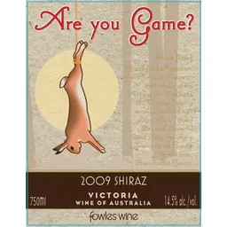 Fowles Wine Are you Game? Shiraz