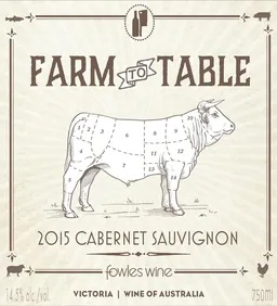 Fowles Wine Farm to Table Cabernet Sauvignon