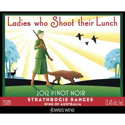 Ladies Who Shoot Their Lunch Pinot Noir