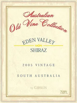 Gibson Australian Old Vine Collection Shiraz