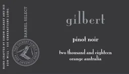 Gilbert Family Wines Barrel Select Pinot Noir