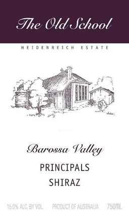 The Old School Principals Shiraz