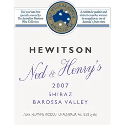 Ned and Henry's Shiraz