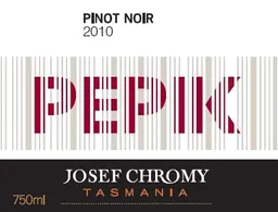 Josef Chromy Cellars Pepik Pinot Noir