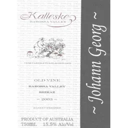 Johann Georg Old Vine Shiraz