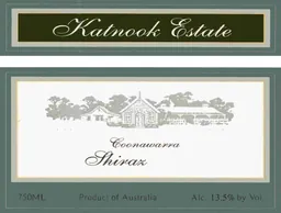 Katnook Estate Shriaz