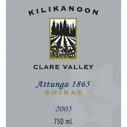 Kilikanoon Attunga  Shiraz