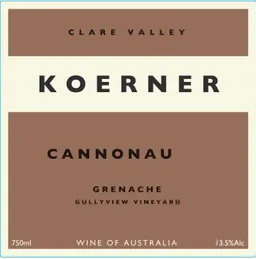 Koerner Cannonau Grenache