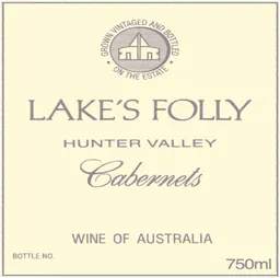 Lake's Folly Vineyard Cabernets