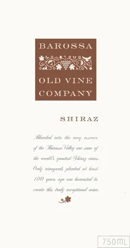 Old Vine Company Shiraz
