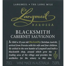 The Blacksmith Cabernet Sauvignon