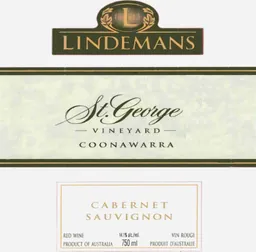 Lindeman’s Bin Series St George Vineyard Cabernet Sauvignon