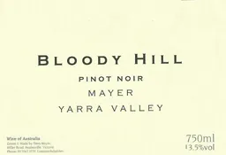 Mayer Yarra Valley Bloody Hill Pinot Noir