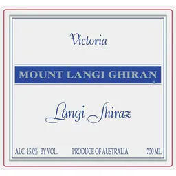 Langi Grampians Shiraz