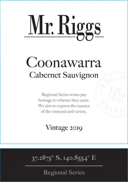Mr. Riggs Coonawarra Cabernet Sauvignon