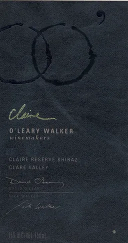 O'Leary Walker Wines Claire Reserve Shiraz
