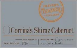 Oliver's Taranga Vineyards Corrina's Shiraz Cabernet