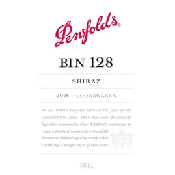 Bin 128 Coonawarra Shiraz