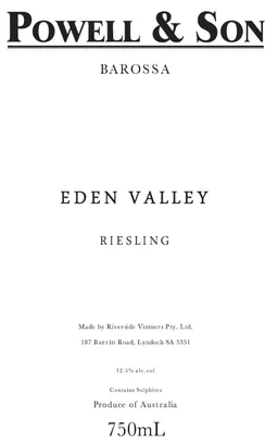 Powell & Son Eden Valley Riesling