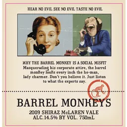 Barrel Monkeys Shiraz