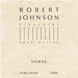 Robert Johnson Vineyards Eden Valley Shiraz