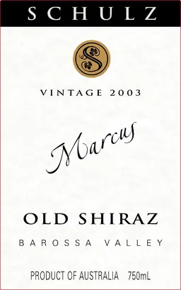 Marcus Old Shiraz