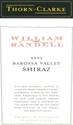 William Randell Shiraz