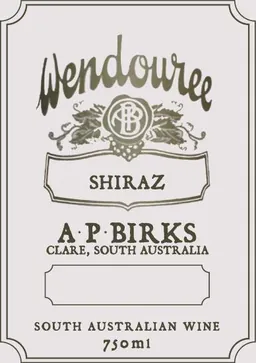 Wendouree Shiraz