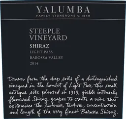 Steeple Vineyard Shiraz