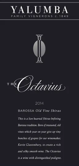 The Octavius Old Vine Shiraz