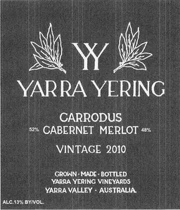 Carrodus Cabernet Sauvignon Merlot