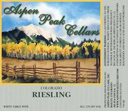 Aspen Peak Cellars Riesling