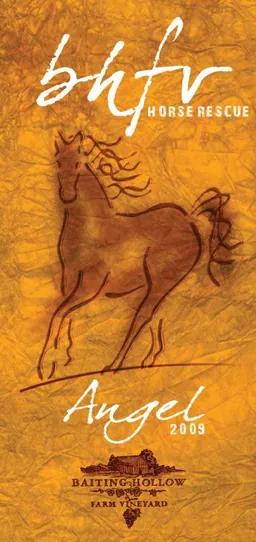 Baiting Hollow Farm Vineyard Horse Rescue Angel