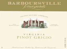 Barboursville Vineyards Pinot Grigio